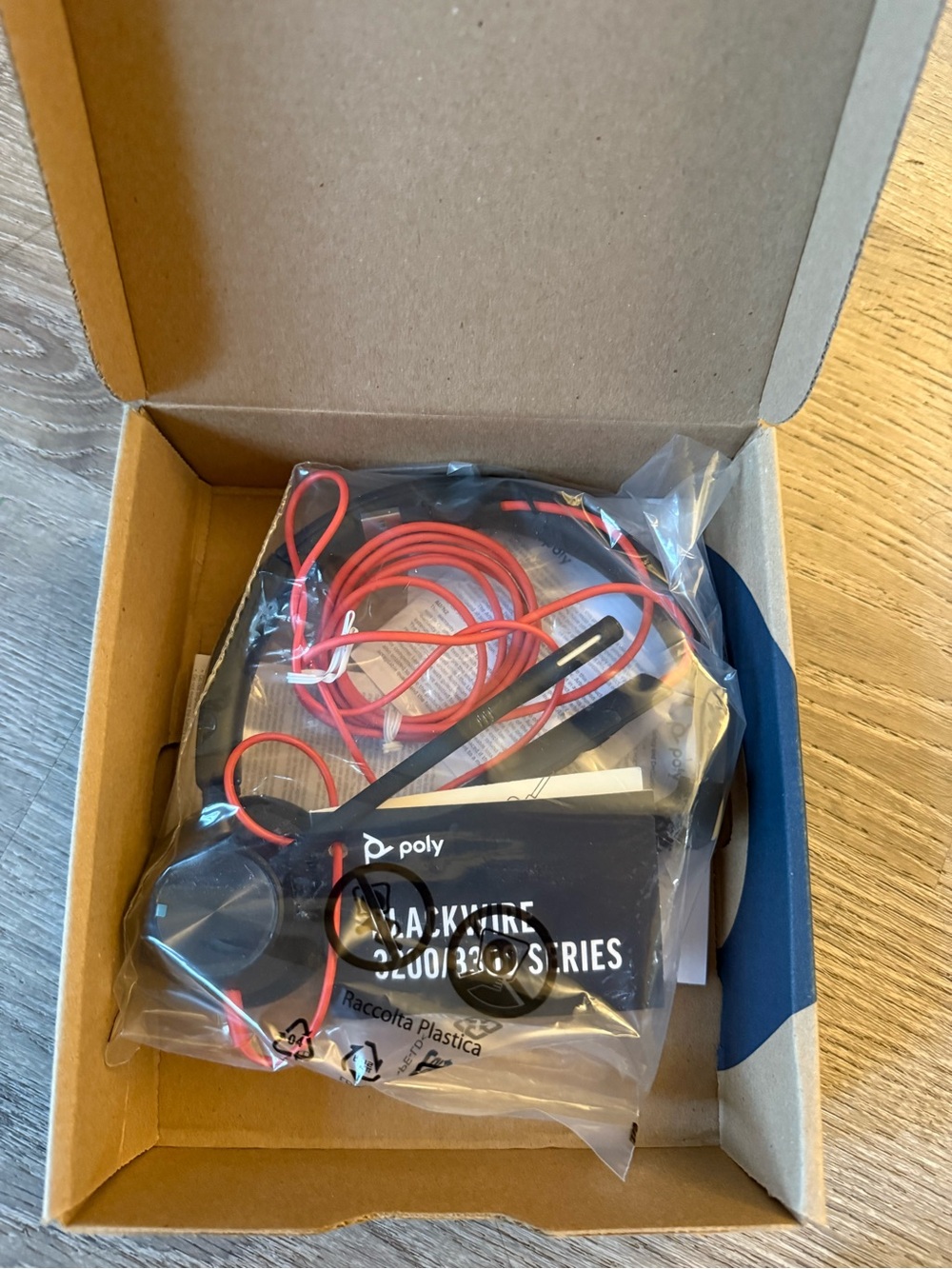 Poly Plantronics Blackwire 3310 Wired USB Computer/Laptop Headset New in box